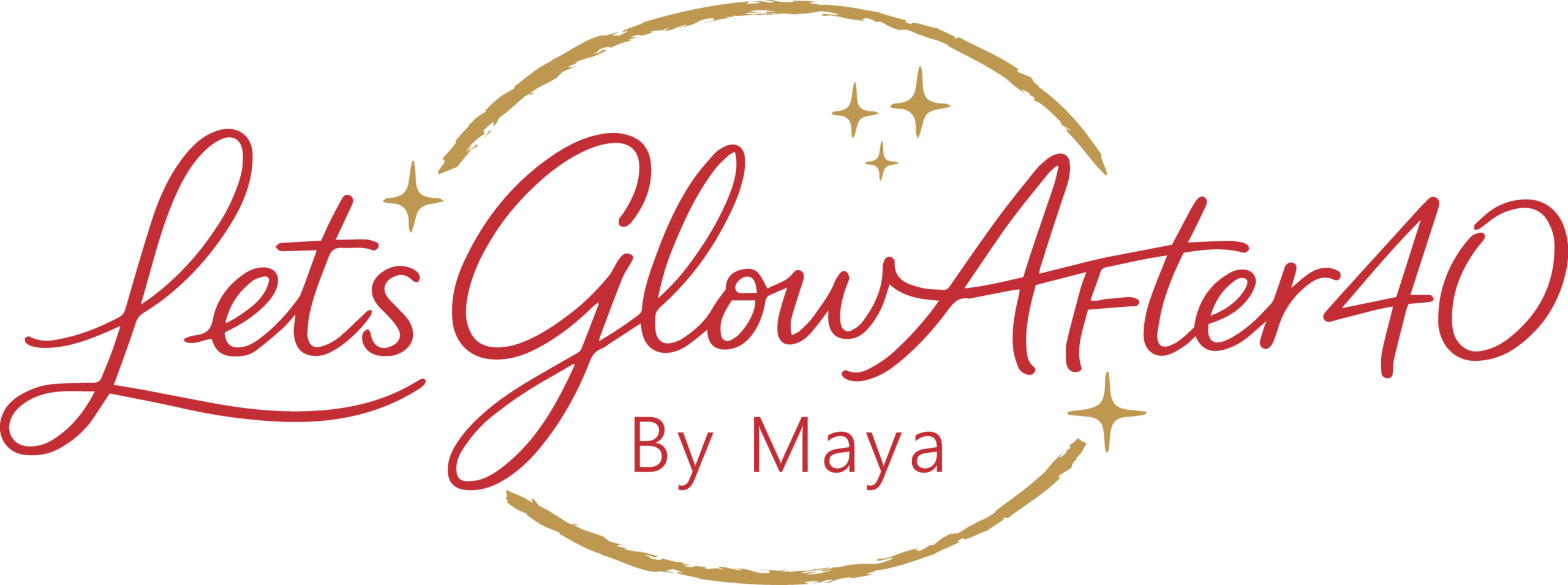Let’s Glow After 40 — official brand logo